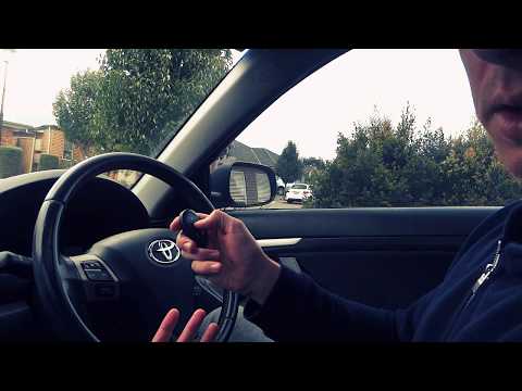 Toyota Keyless Remote Programming