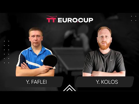13:40 Yevhenii Faflei - Yurii Kolos 15.09.2024 TT Euro.Cup Ukraine Professional. TABLE 3