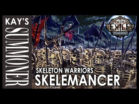 PoE 3.15 - Skelemancer - Skeleton Warriors Necromancer