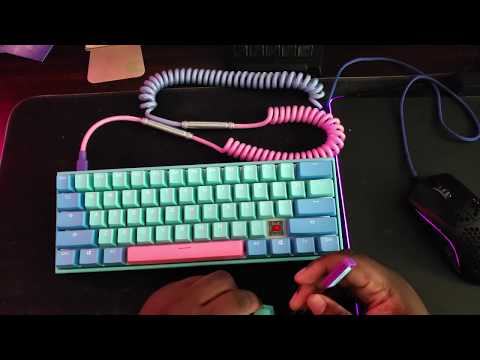 Is The Ducky Frozen Llama Mecha Mini V2 Keycaps Shine