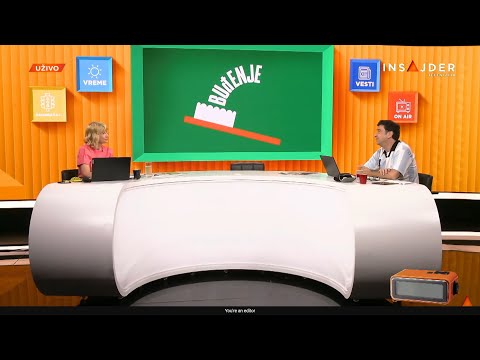 "Buđenje" na Insajder TV i na Jutjubu - 21. jun 2024.