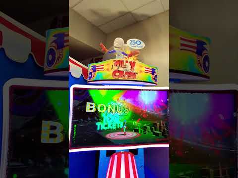 Willy Crash 100 💯 ticket Bonus #chuckecheese #arcade #tickets #willycrash