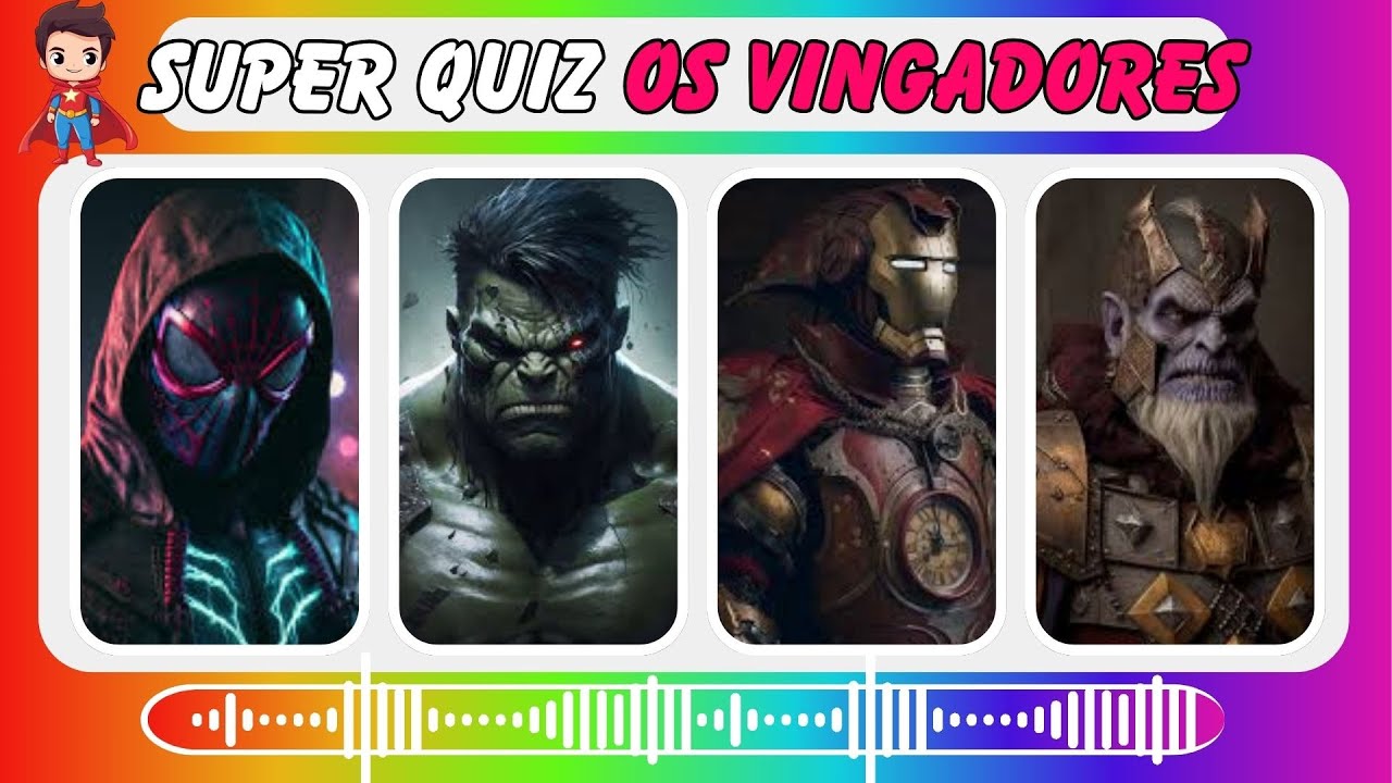 🔥 Quiz Vingadores: Teste Seus Conhecimentos com 50 Perguntas Épicas do MCU! 🚀