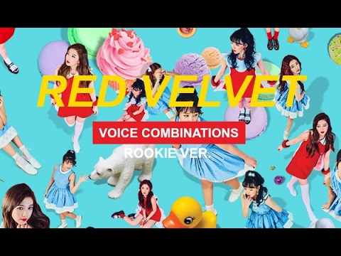 Red Velvet - Voice Combinations (Rookie Ver.)