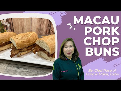 Macau Pork Chop Buns