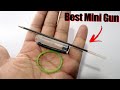 DIY Best Mini Gun How To Make A Gun At Home Rubber Gun Pen Gun Refill Gun Diy Gun Diy