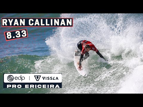 Ryan Callinan Goes Excellent At Ribeira d'Ilhas With An 8.33 | EDP Vissla Pro Ericeira