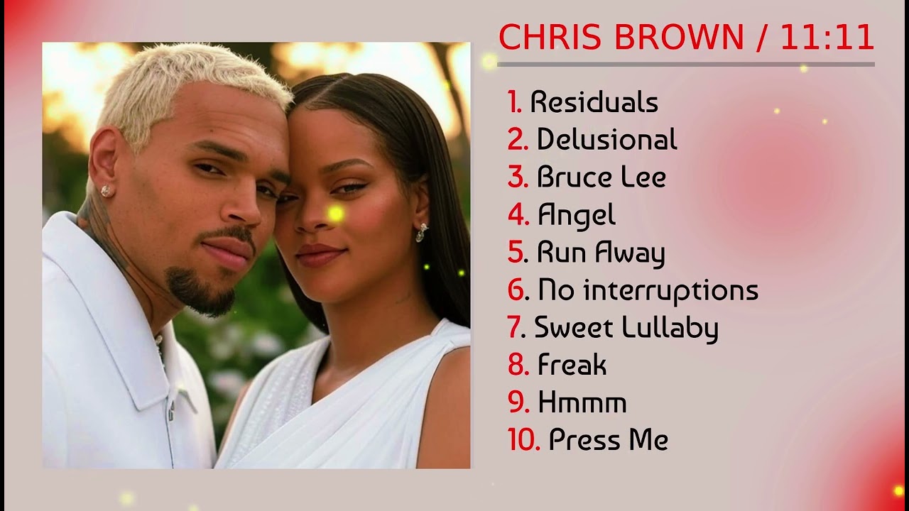 Chris Brown - Songs Playlist 2025 / 11:11 - 10 Best Music Mix / 11:11