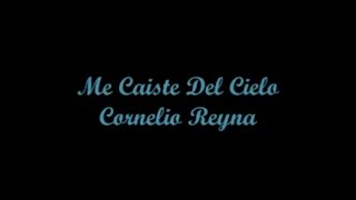 Me Caiste Del Cielo - Cornelio Reyna (Letras)