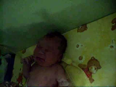 Lucas Geburt am 11.12.2005 mit U1