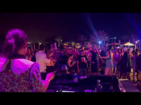 Dj Katrin Love at the Art Beach Party