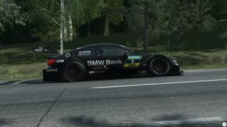 RACEROOM - HILL CLIMB IN THE 2015 DTM BMW REPLAY CAM 4K