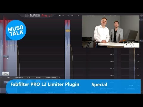 VST Plugin für Mixing und Mastering - Fabfilter PRO L2 Limiter Plugin