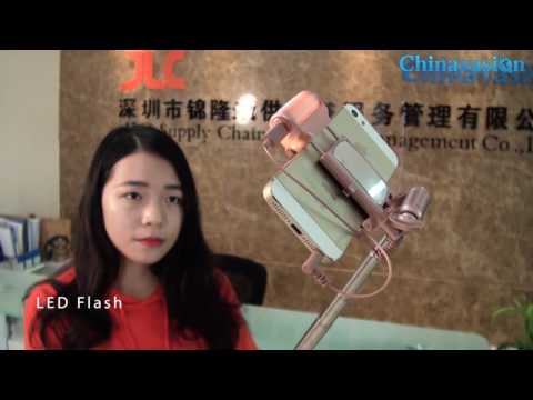 LED Light Selfie Stick with 270 Degree Rotation Review