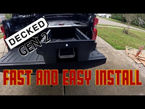 How To Install Decked Drawers / Gen 2