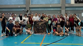 Aureus PBC| Mixed Doubles: Rauf, Kat, MJ, Haifah