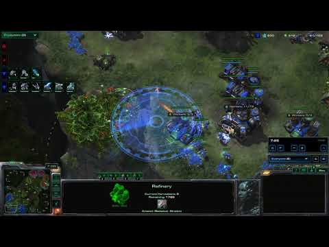 [2v2] Beating Zerg Mass Muta and Ground Protoss as Mech Terran