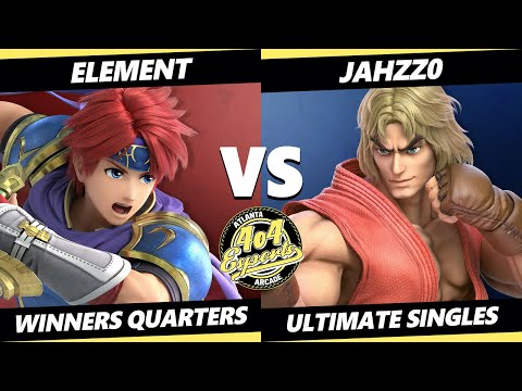 4o4 Smash Night 32 Winners Quarters - Element (Roy) Vs. Jahzz0 (Ken) SSBU Ultimate Tournament