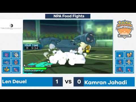 Len Deuel vs Kamran Jahadi VGC 17 Salt Lake City Pokemon Masters Swiss Round 2B