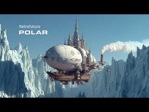 Retrofutura — Polar Dirigibles: Airships of the Frozen North | AI 4K