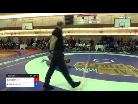 2018 Bill Farrell Memorial International/Greco Roman 60 RR Rnd 1 - Devin Hester (USMC) Vs. Randon