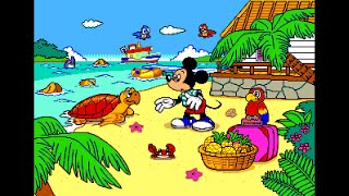 Mickey to Utau Tori no Shima - Minnie o Sagashite Waku Waku Daibouken! (1998 Disney)