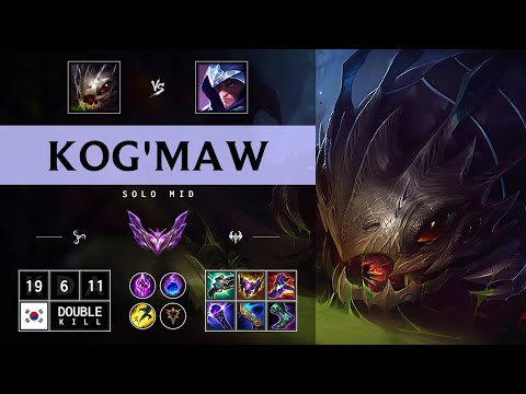 Kog'Maw Mid vs Talon: Legendary - KR Master Patch 14.15