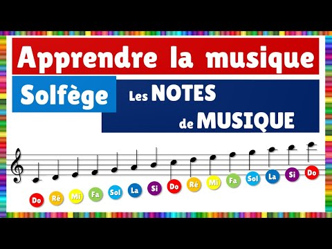 Apprendre la musique || Solfège : les notes de musique