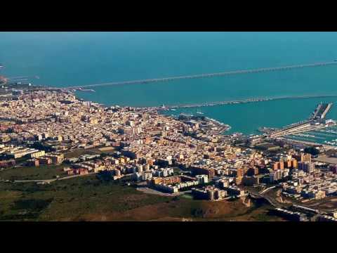 Manfredonia vista aerea (video di Matteo Nuzziello)