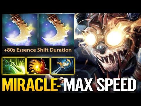 Miracle- [Slark] Strongest Meta Early Game - Max attack Speed Dota 2