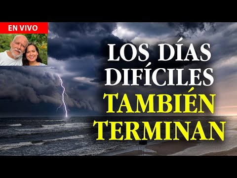 ¡Hasta la peor tormenta pasa! , los días difíciles también.