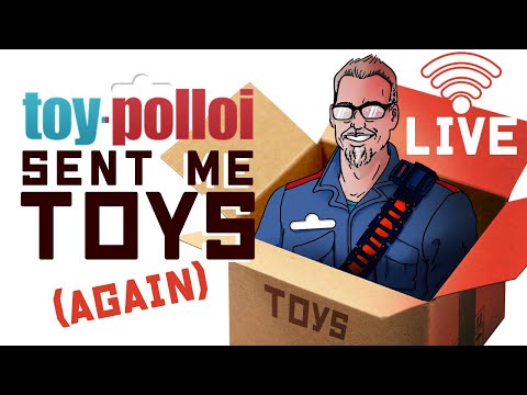 TOY POLLOI SENT ME TOYS (again) LIVESTREAM w/ TOY POLLOI