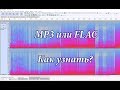MP3 Или lOSSLESS Как Определить? MP3 Или lOSSLESS Как Определить?