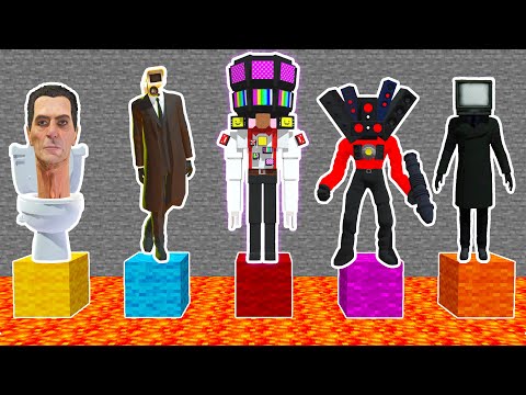 HANGİ SKİBİDİ ARKADAŞIMI KURTARMALIYIM - Minecraft