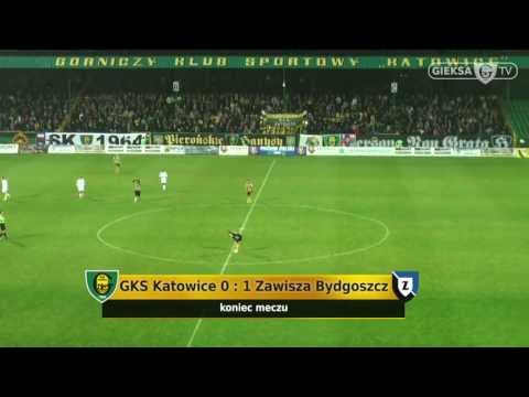 Skrót meczu 1/8 Finału PP pomiędzy GKS Katowice - Zawisza Bydgoszcz (16 10 2013)