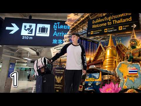 Llegué a Bangkok hablando tailandés 🗣️🇹🇭  | Travesía Thai ep1