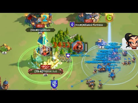 The best Boudica/Henry rally on City!! | 50M getting zeroed in rise of kingdoms!! | City zeroed!!