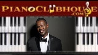 🎹 How to play &quot;HOME FOR THE HOLIDAYS&quot; by Brian Mcknight (easy piano tutorial lesson)
