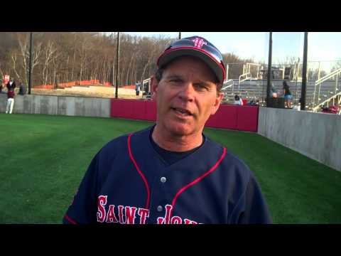 Post-Game Interviews w/SJU's Cline, Forster & Head Coach Jerry Haugen - 2013 Augsburg