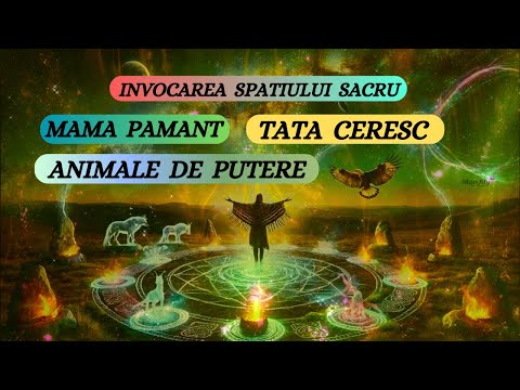 INVOCAREA SPATIULUI SACRU - MAMA PAMANT 🌻TATA CERESC☀️ ANIMALE DE PUTERE 🐺🦅🐻