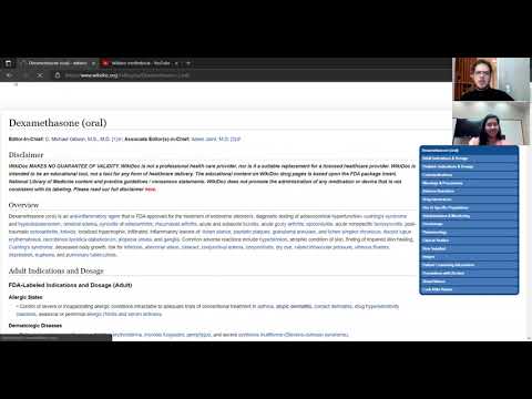 Wikidoc Basics - First lecture on how to work on Wikidoc