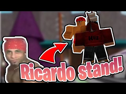 RICARDO STAND IN JOJO'S ALTERNATE UNIVERSE ROBLOX