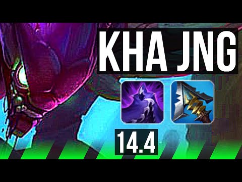 KHA'ZIX vs TALIYAH (JNG) | 67% winrate, 9/3/12 | TR Challenger | 14.4