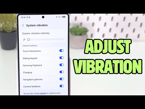How to Change Vibration Intensity on Samsung Galaxy S25 Ultra