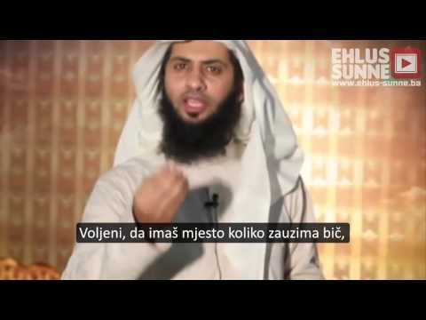 Sa ovim ćeš Allahovom dozvolom ući u Džennet  - Šejh Najif es-Sahafi