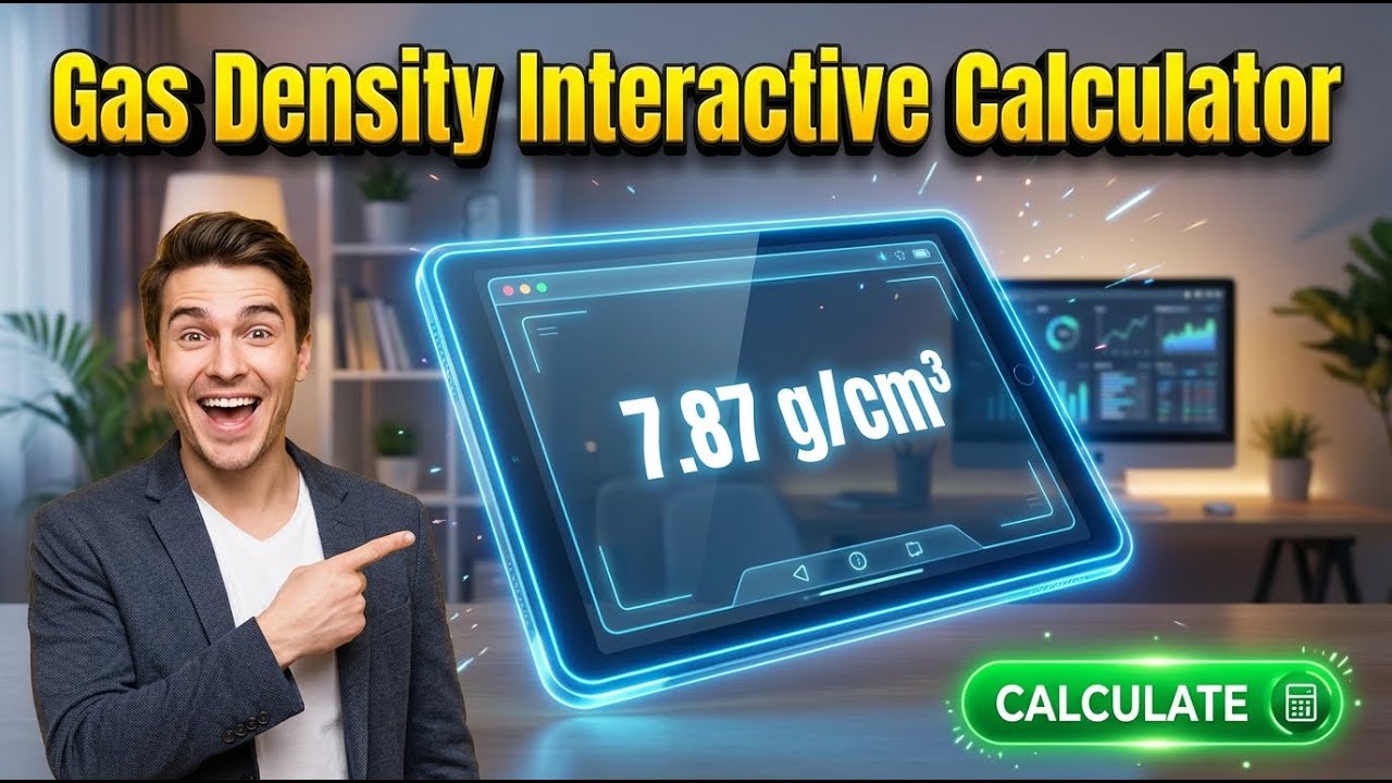 Gas Density Calculator — How to Use It | Engineering Tool