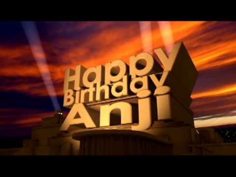 Happy Birthday Anji