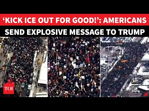 Drone Captures Sea Of Americans Go Berserk Over ICE Killing In Minneapolis, Philadelphia & Boston