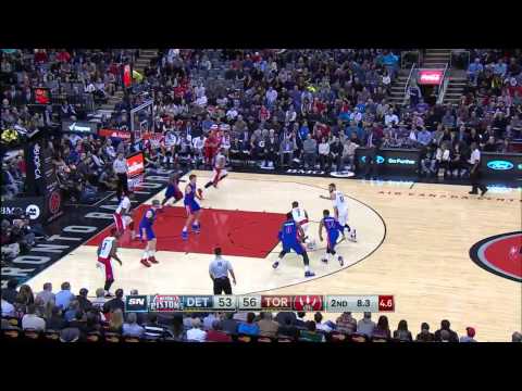 Detroit Pistons vs Toronto Raptors  | Full Highlights  | January 25, 2015   NBA Season 2014 15