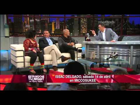Alexis Valdés se enciende con la visita del actor cubano Andy García y el cantante Isaac Delgado
